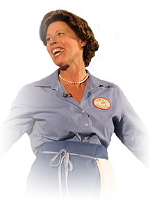 Mary Ann Jung as Julia Child