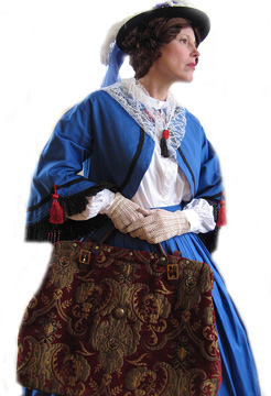 Elizabeth Cady Stanton as portrayed by Mary Ann Jung