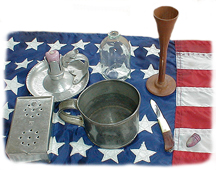 Still life from Clara Barton's time:  neccessities of a civil war caregiver (presented by historical performer Mary Ann Jung)